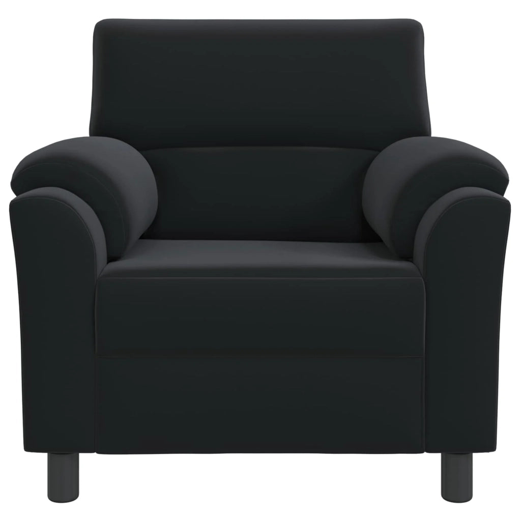 Divano Nero 94 x 85 x 93 cm Velluto 42040813