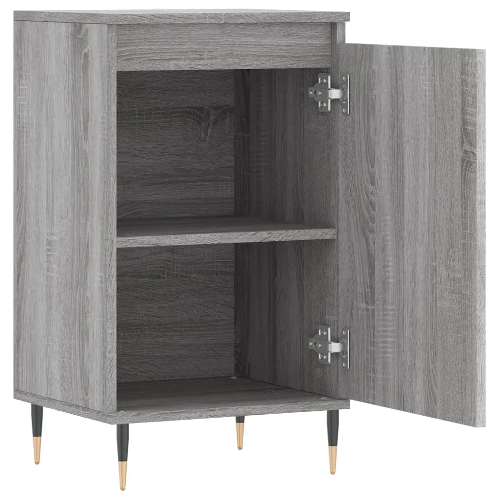 Credenze 2 pz | Madia | Buffet da pranzo | Armadio da pranzo Grigio Sonoma 40x35x70 cm in Legno Multistrato