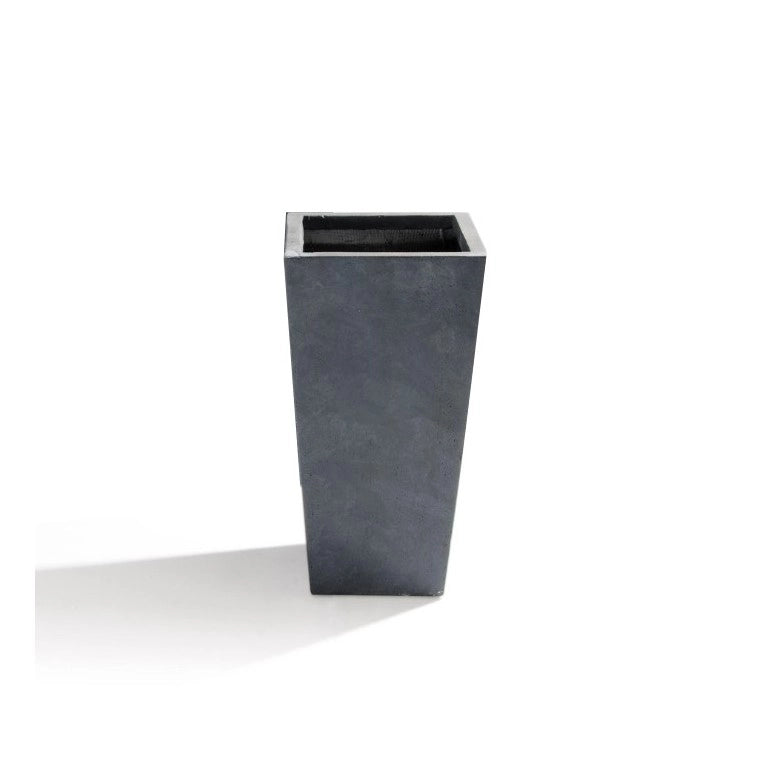 Vaso in Argilla mista Fibra di Vetro RAPHAEL, colore GRIGIO, misura XL