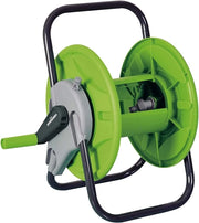 VERDEMAX 9569, Carrello per Tubo Flessibile, con Manico Lungo, per Tubi da 1,27 cm x 40 m