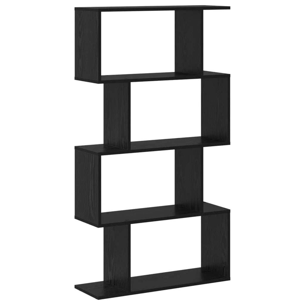 Armadio per Libri Rovere Nero 70 x 24 x 129 cm 879670