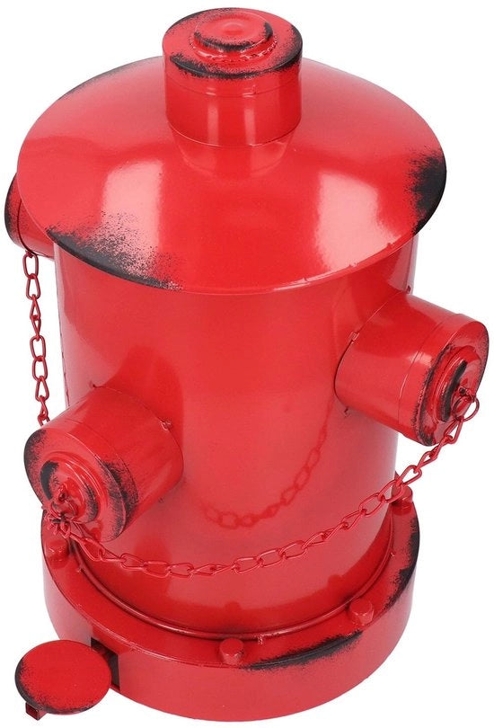 Contenitore di Rifiuti 60 litri - Cestino Retro - Contenitore di Rifiuti per Cane - Pedaliera - Stile Ferro - Decorazione Unica