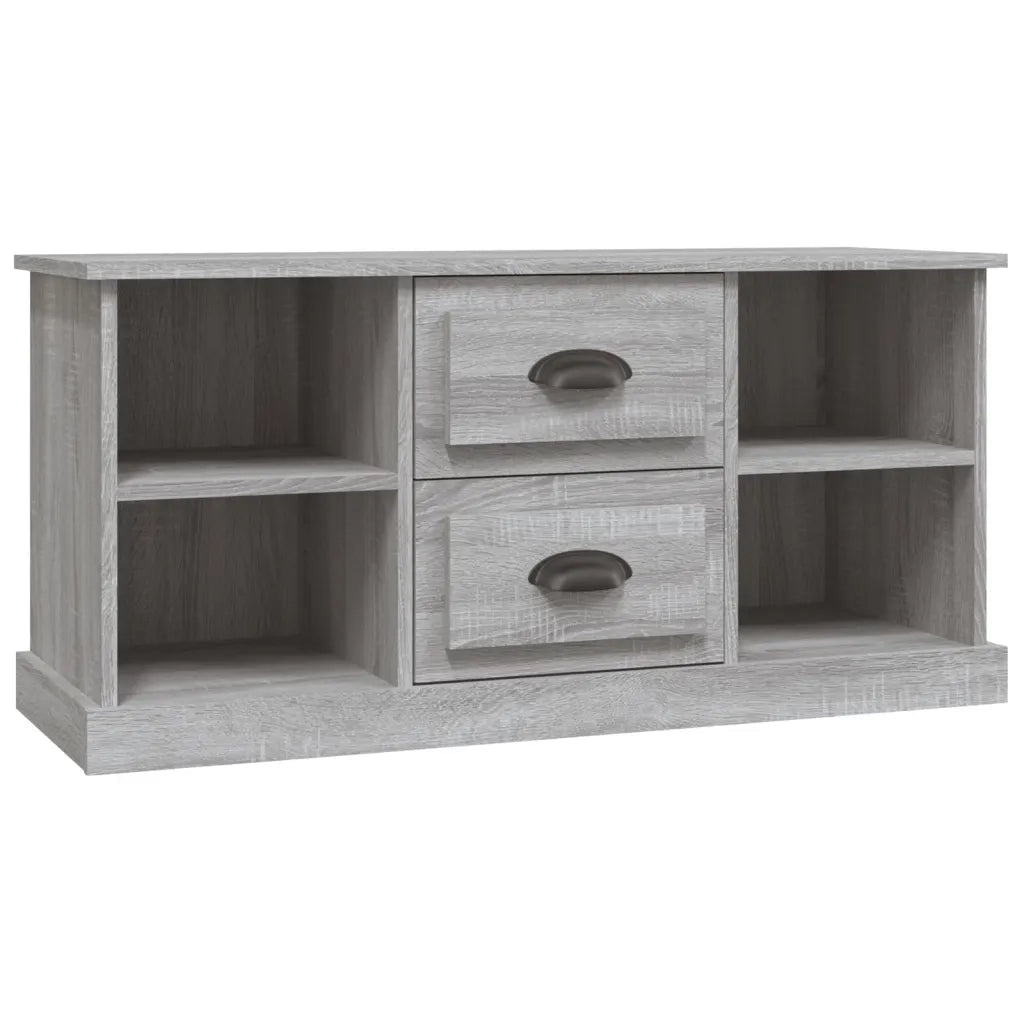 Mobile Porta TV Grigio Sonoma 99,5x35,5x48 cm Legno Multistratocod mxl 79235