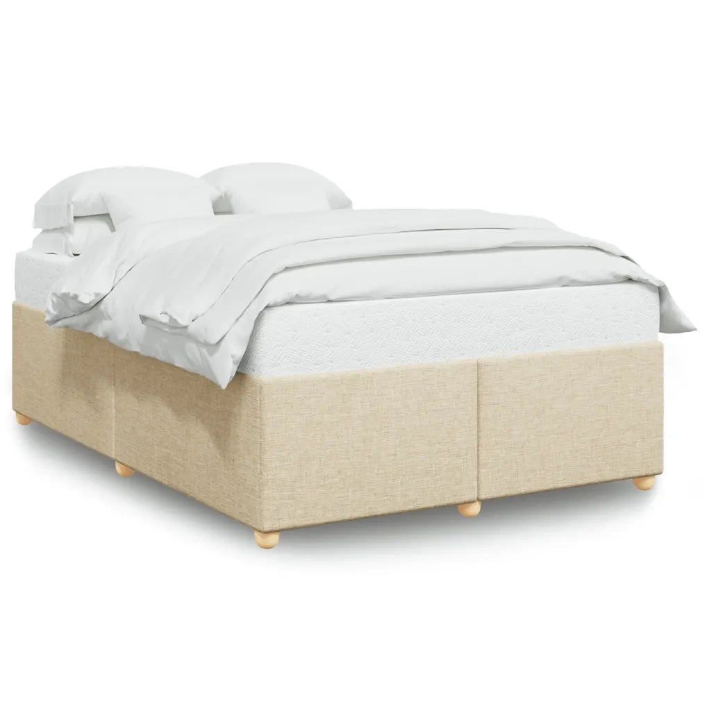 Giroletto senza Materasso Crema 140x190 cm in Tessuto 3284734