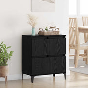 Credenza Rovere Nero 60 x 35 x 70 cm 881268