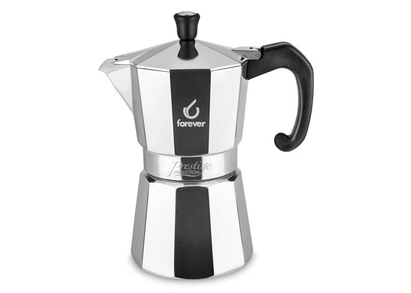 Caffettiera Caffè express in alluminio prestige ad induzione 2 tazze