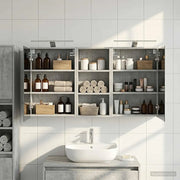 Set di Armadi da Bagno 3 pcs 116 x 16 x 62,5 cm