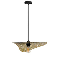 Lampada Da Soffitto APP1468-1CP Black/old Gold