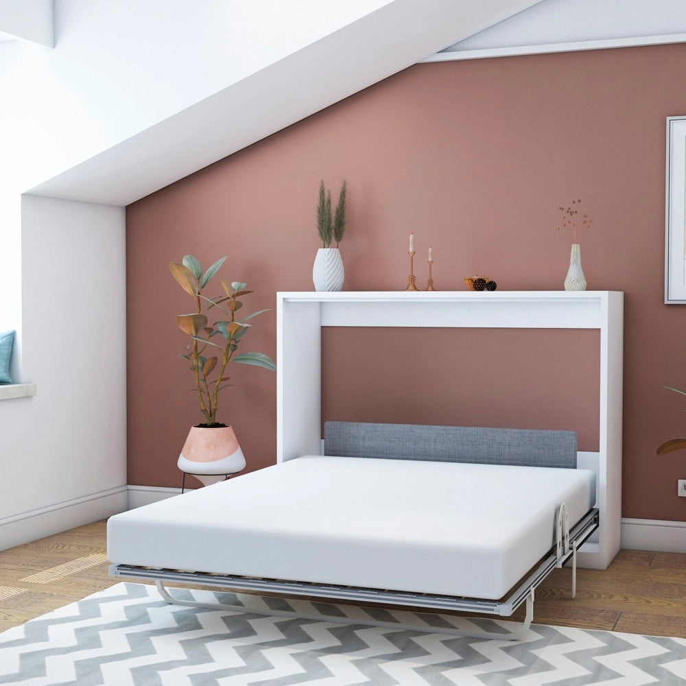 Letto matrimoniale a scomparsa Capsule colore bianco