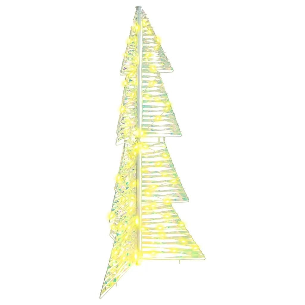 Albero di Natale con 100 LED Bianco caldo 120 cm PET 42019214