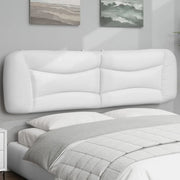 Cuscino Testiera Hvar Bianco 193 cm in Similpelle 374636