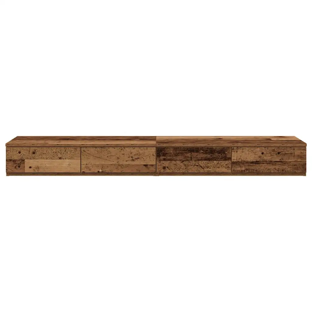 Cassetti per letto Legno vecchio 135 x 36,5 x 16,5 cm 866993