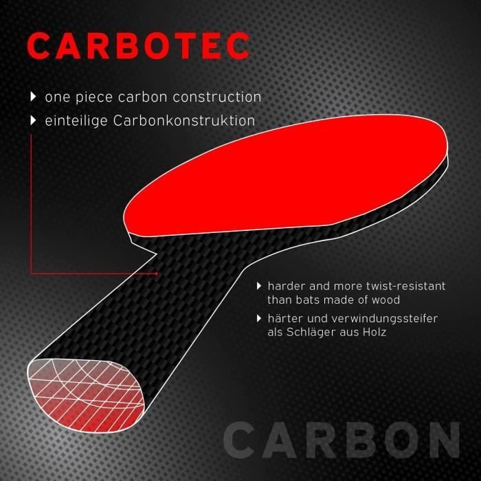 Racchetta da ping pong - SCHILDKRT - CARBOTEC 900
