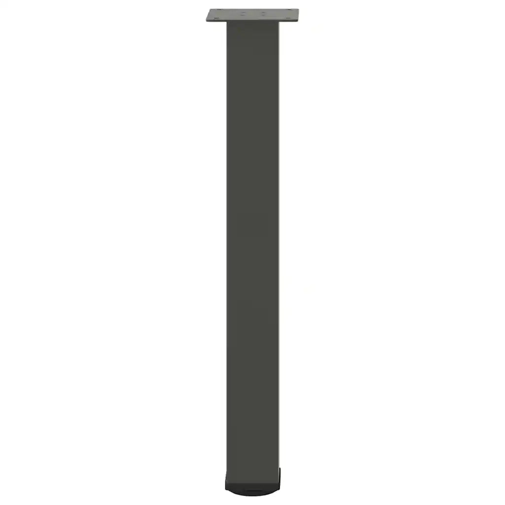 Gambe per tavolo consolle 4 pz Antracite 72-74 cm Acciaio 4012470