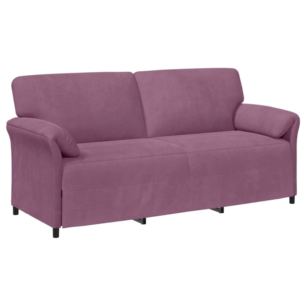 Set di divani 2 pz Viola Velluto 3424926
