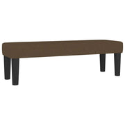 Panca/panca 100 x 30 x 30 cm tessuto marrone scuro 02_0010550