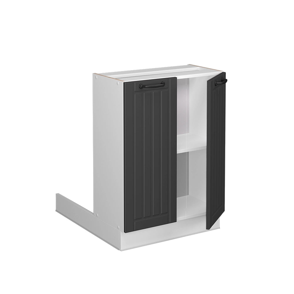Vicco Isola cucina Antracite casa di campagna 60 cm senza piano di lavoro