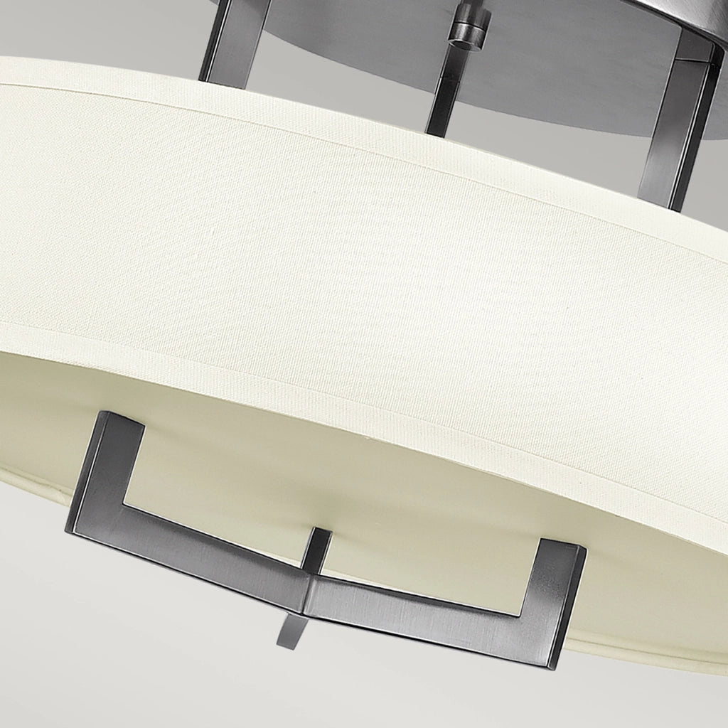Lampada a Soffitto 3 Luci Kalf In Acciaio Nero A Bracci E Sfere In Vetro Opalino E Oro