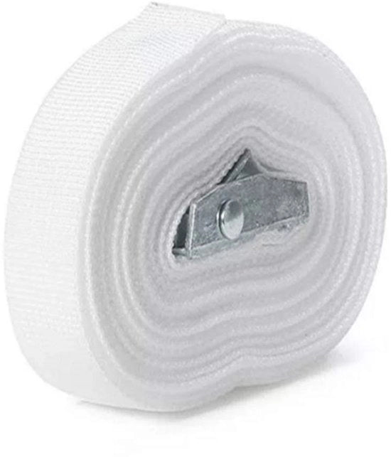 Cinturone di Sospensione per Motocicletta 200 cm - Cinturone con Reticolo - Riciclabile - Adattabile - Cinturone in Nylon di Alta Qualità - Ideale per il Montaggio