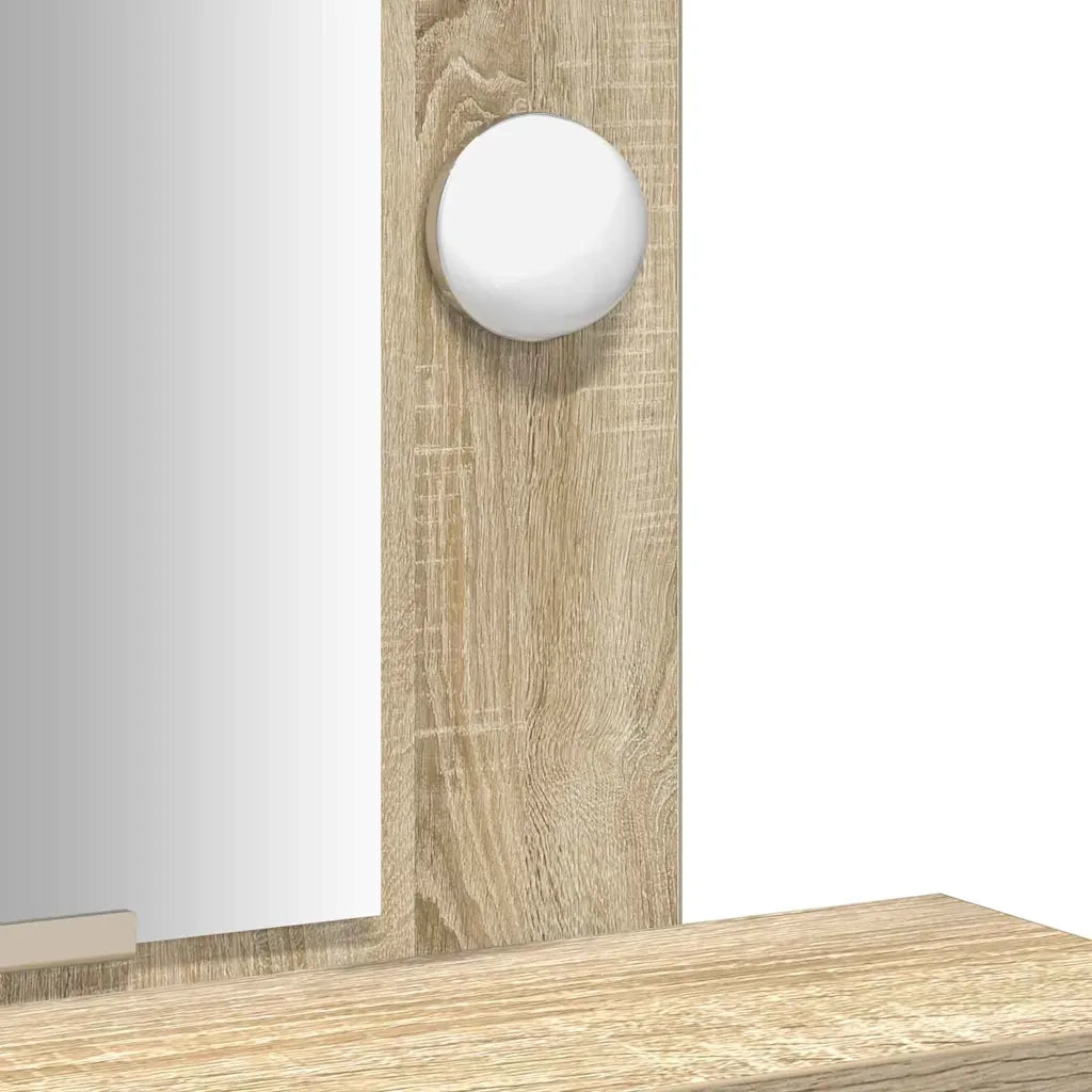 Tavolo da Trucco Marrone 50 x 41 x 140 cm Legno multistrato 865156
