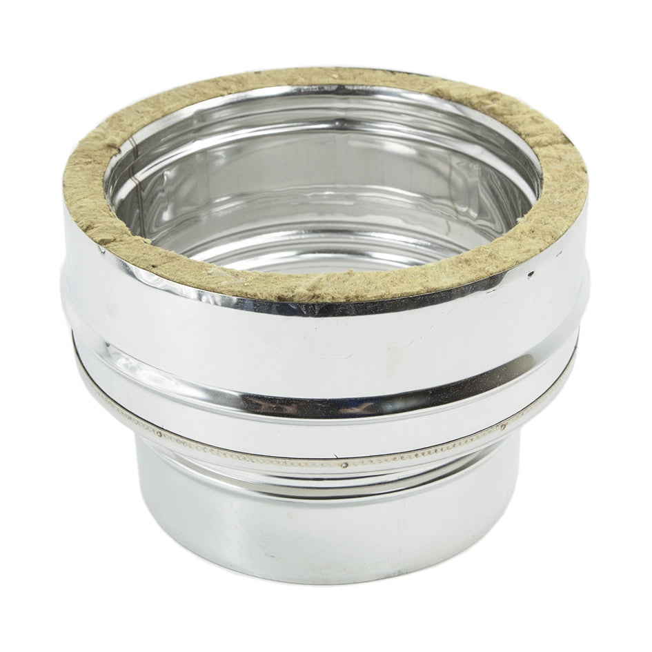 RACCORDO MONO-DOPPIA PARETE- Mono 100M x 100F/150M- DK- pezzi 1