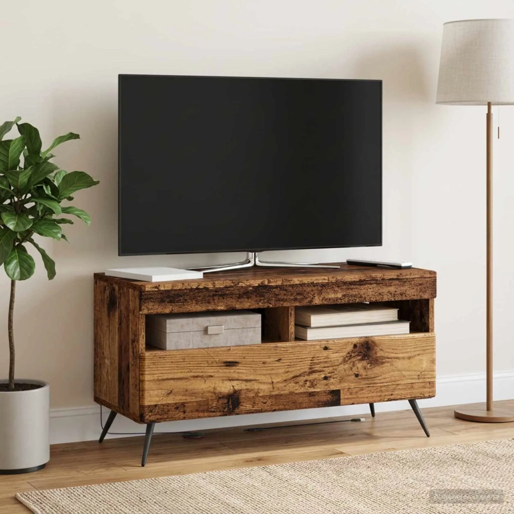 Mobile TV LED Legno antico Legno ingegnerizzato 897663