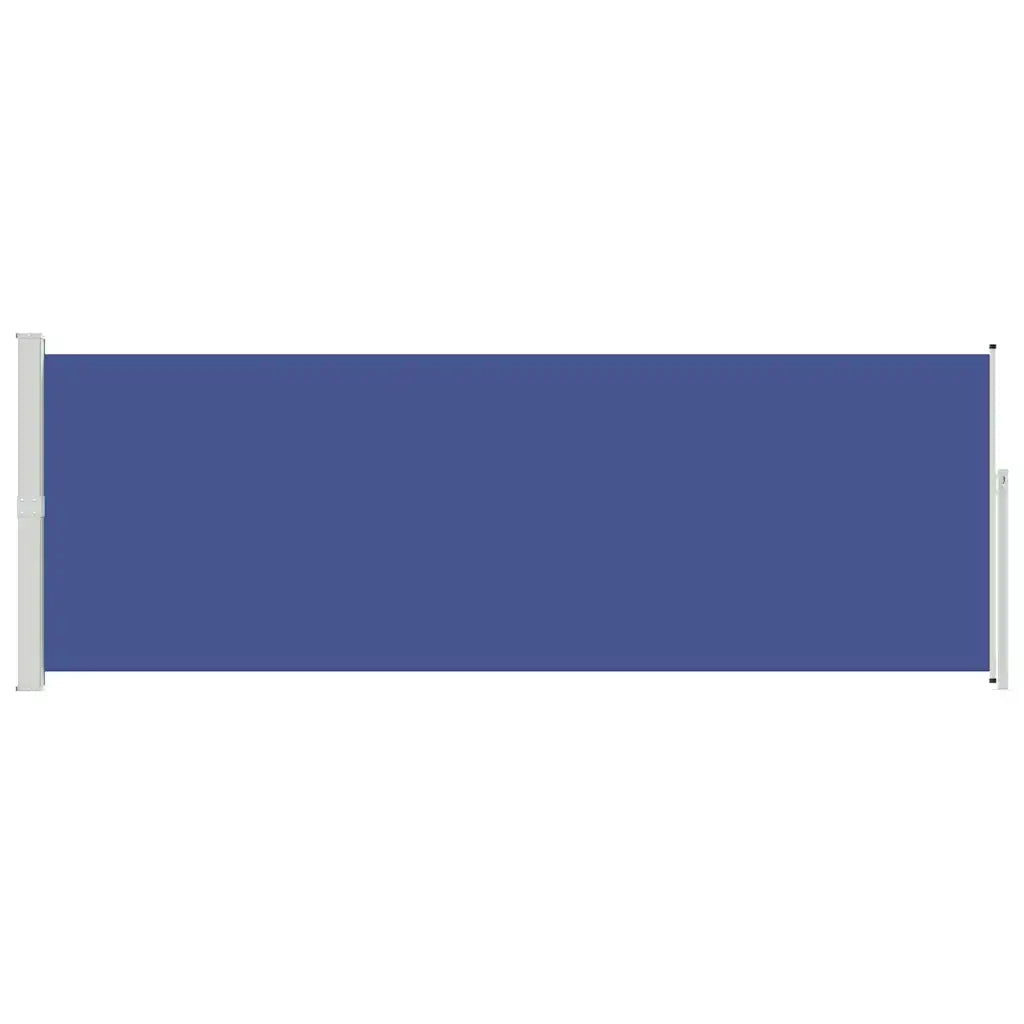 Tenda da Sole Laterale Retrattile 160 x 500 cm Blu 45462
