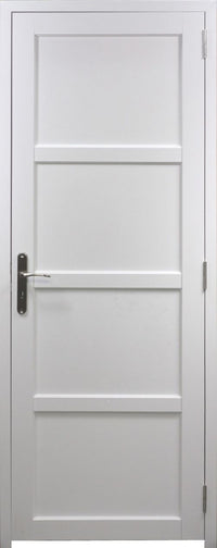 Blocco Porta Tamera Bianco H204 x L83 Pannello Spinto Destro + Maniglia