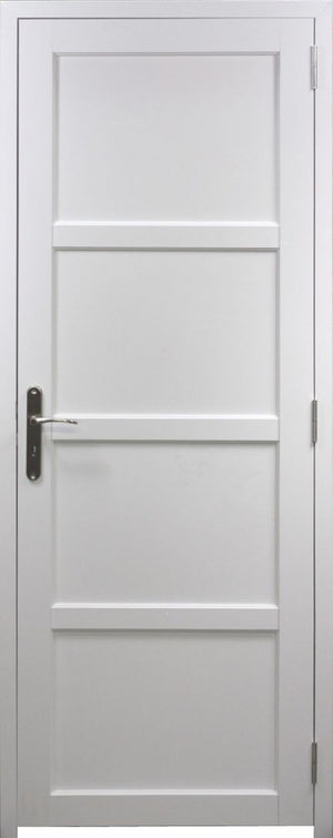 Blocco Porta Tamera Bianco H204 x L83 Pannello Spinto Destro + Maniglia