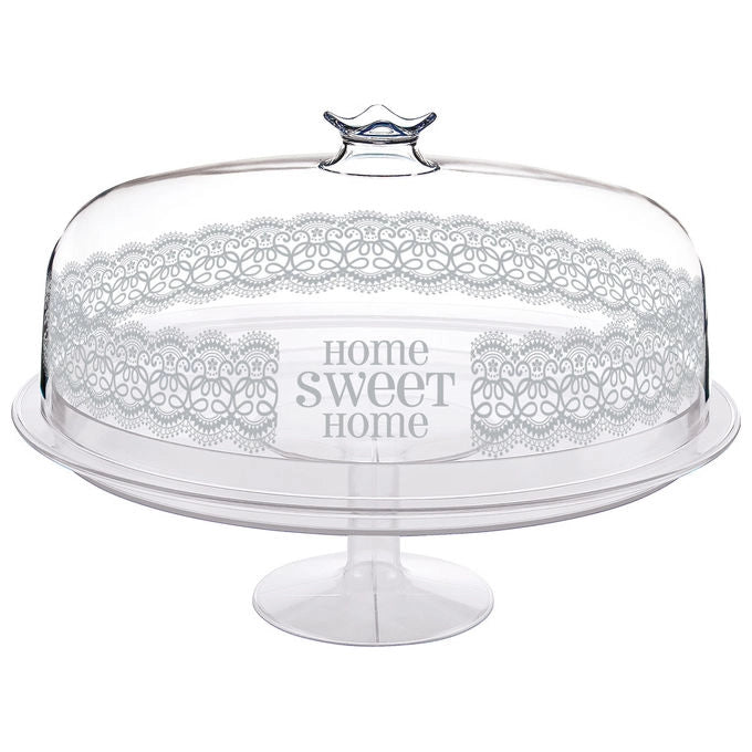 Cosmoplast Alzata con Coperchio 34 Home Sweet Home 1396