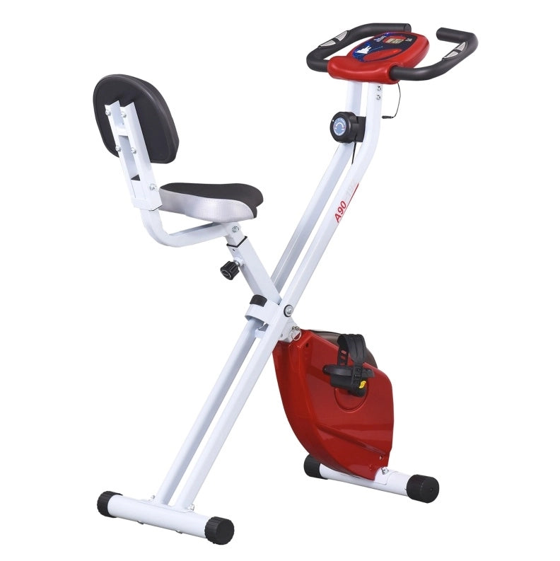 Cyclette pieghevole con resistenza magnetica e display LCD