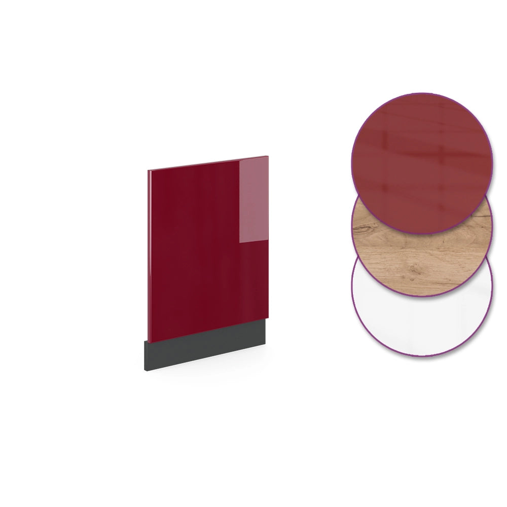 Vicco Mobili da cucina Rosso 45 cm Senza piano di lavoro