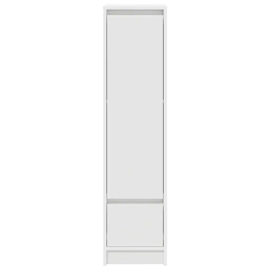vidaXL Credenza Bianca 29,5x34x119,5 cm in Legno Multistrato