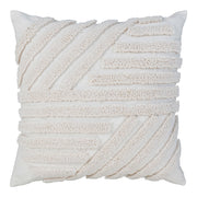 Cuscino Decorativo Albany, Bianco, Cotone, 45x45x1 cm
