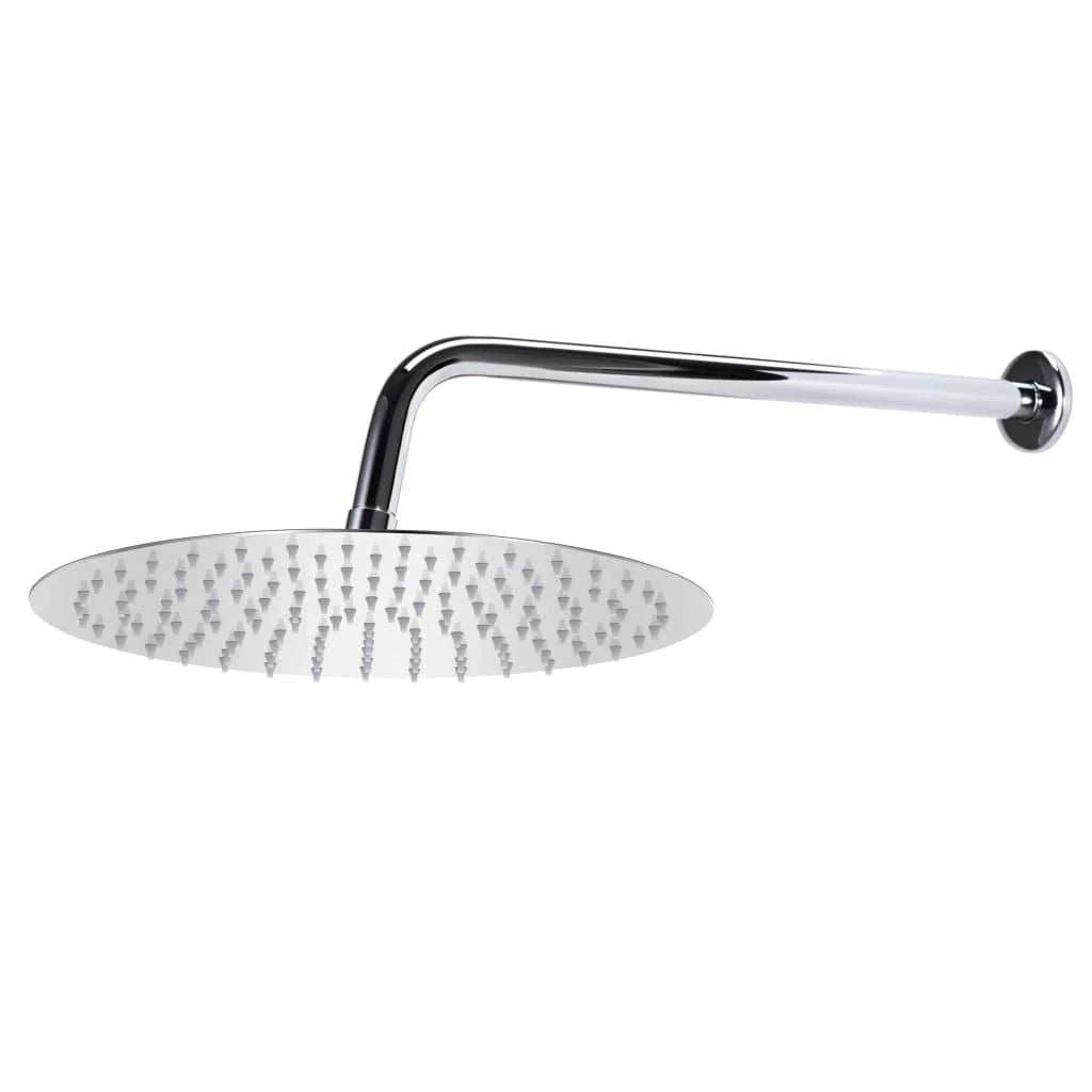 Set completo per sistema doccia con soffione doccia in acciaio inox argento 02_0003104