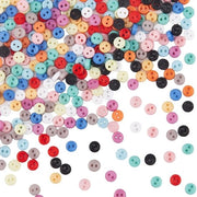 Mini Bottone Decorativo 3mm - 360 Stuks in 12 Colori