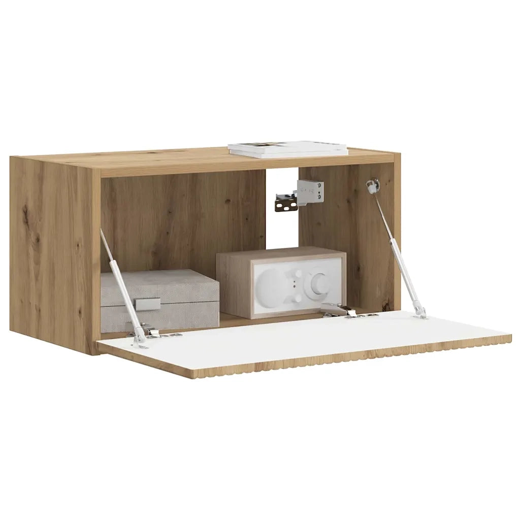 Mobile TV da parete Rovere Artigianale 60 x 31 x 29,5 cm 892207