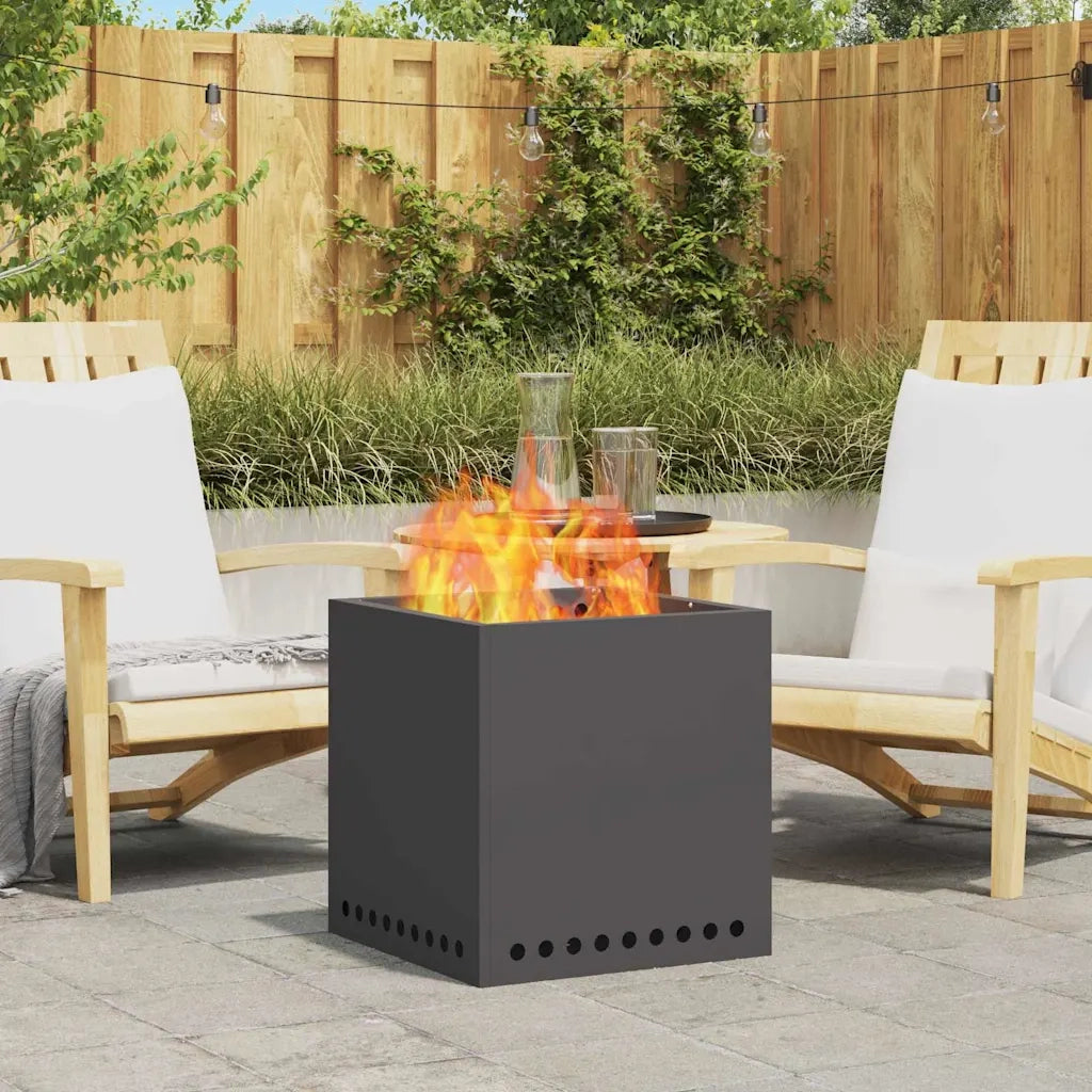 Ciotola per fuoco senza fumi Nero Acciaio Corten 858986