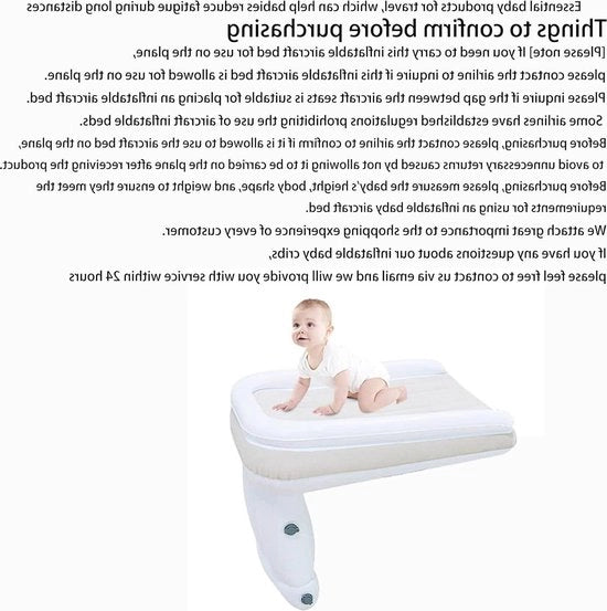 Letto aereonautico gonfiabile per bambini