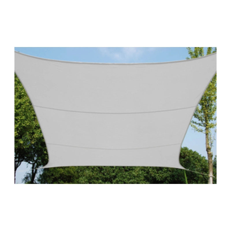 C TENDA VELA OMBREGGIANTE QUADRATA HDPE 5X5MT BIANCO  1 PZ