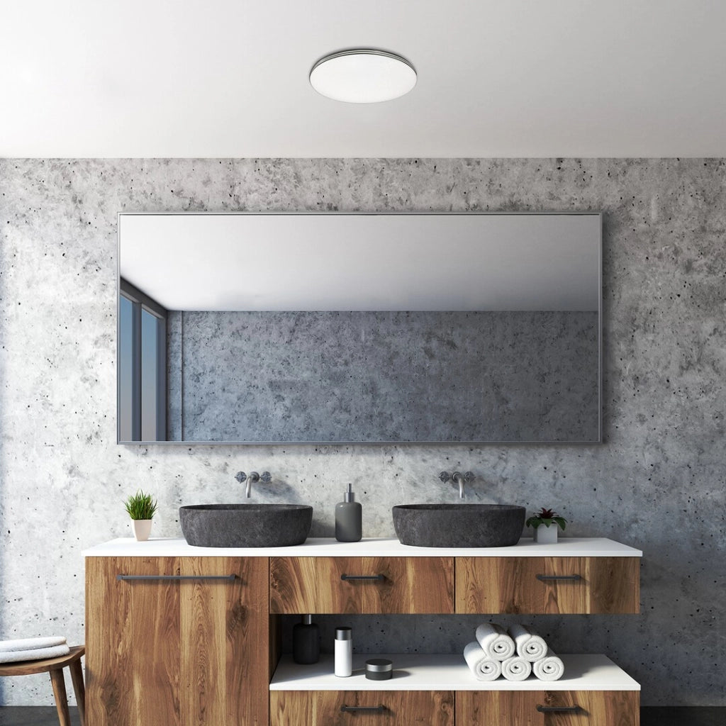 Plafoniera bagno LED 30W 37,5cm cromata Rabalux Toma