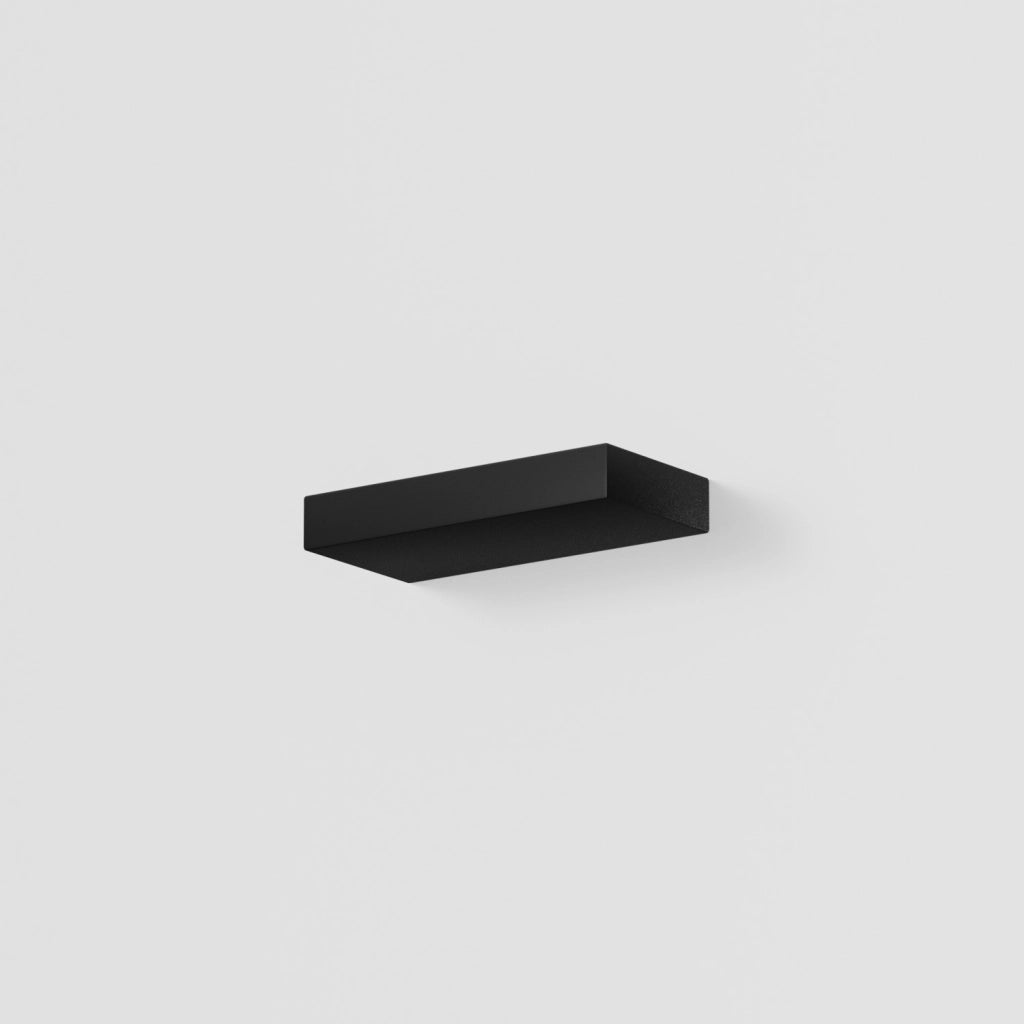 Lampada a Parete LED Indiretta GAP 20W 770lm 3000K Alluminio Nero Opaco Dimmerabile Taglio Fase - Gealuce