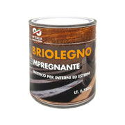IMPREGNANTE BRIOLEGNO 0,750 L NOCE SCURO 201- 6,0 pz