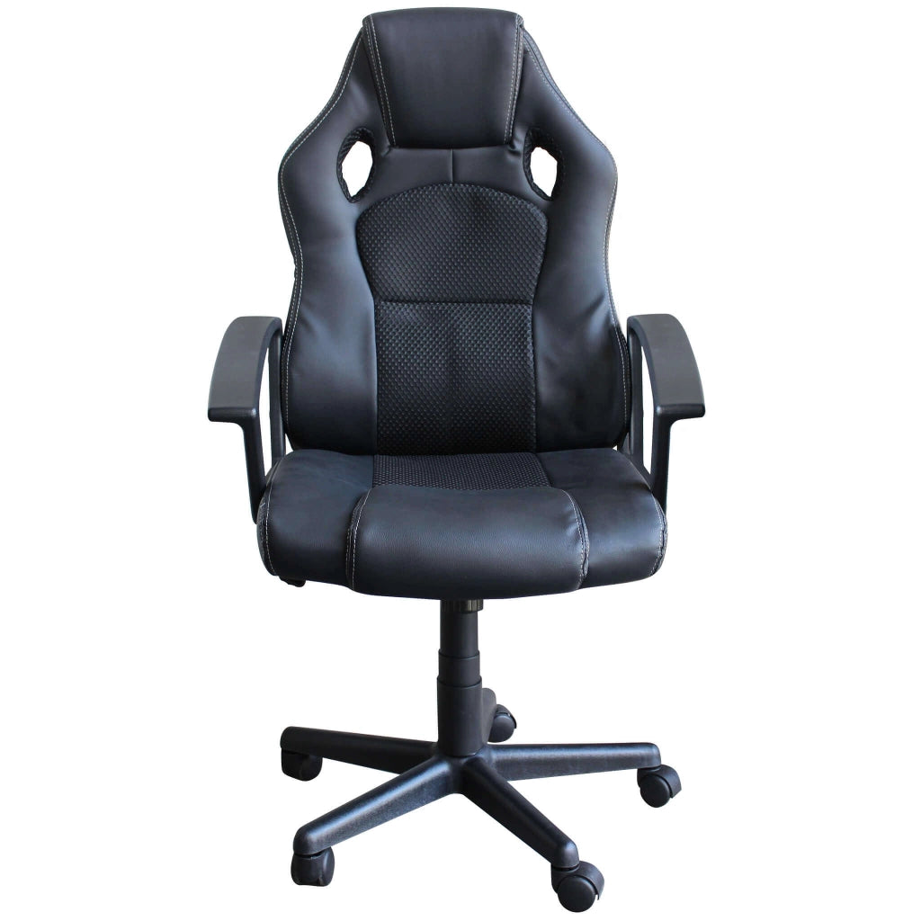 Poltrona da Gaming reclinabile in Poliuretano cm 61x65x114 - FORGE