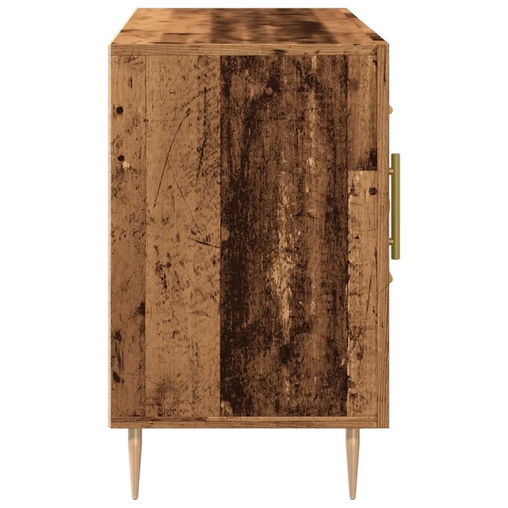 Credenza Legno Antico 100x36x60 cm in Legno Multistrato