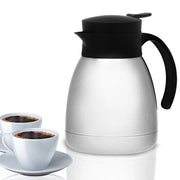 Caraffa Sottovuoto Termica Brocca Thermos In Acciaio Inox Capienza 1 Litro