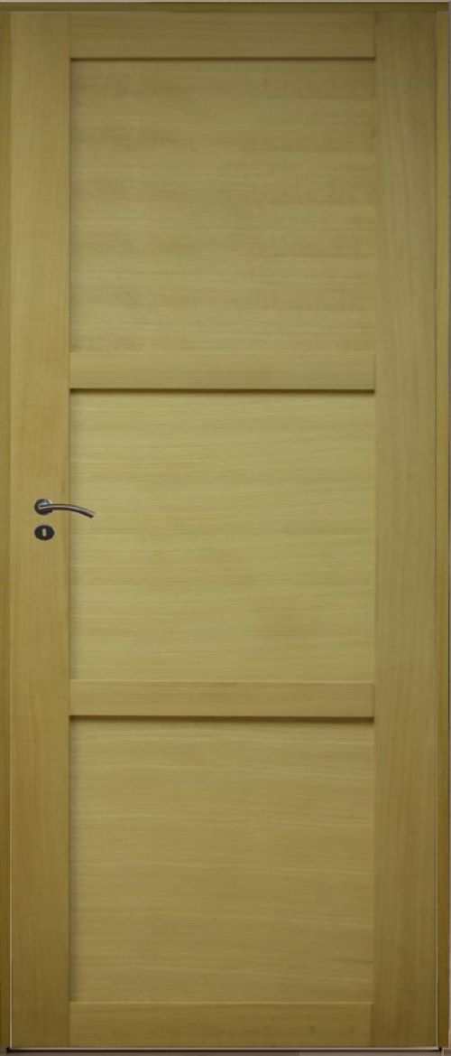 Blocco Porta Ayous 3 Pannelli H204 x L73 Sponda Spina Destra + Maniglia