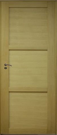 Pannello a 3 ante Block Ayous impiallacciato Larghezza 73 Spinta a destra