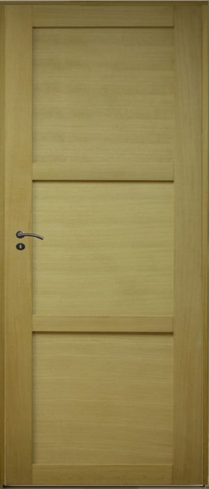 Pannello a 3 ante Block Ayous impiallacciato Larghezza 73 Spinta a destra