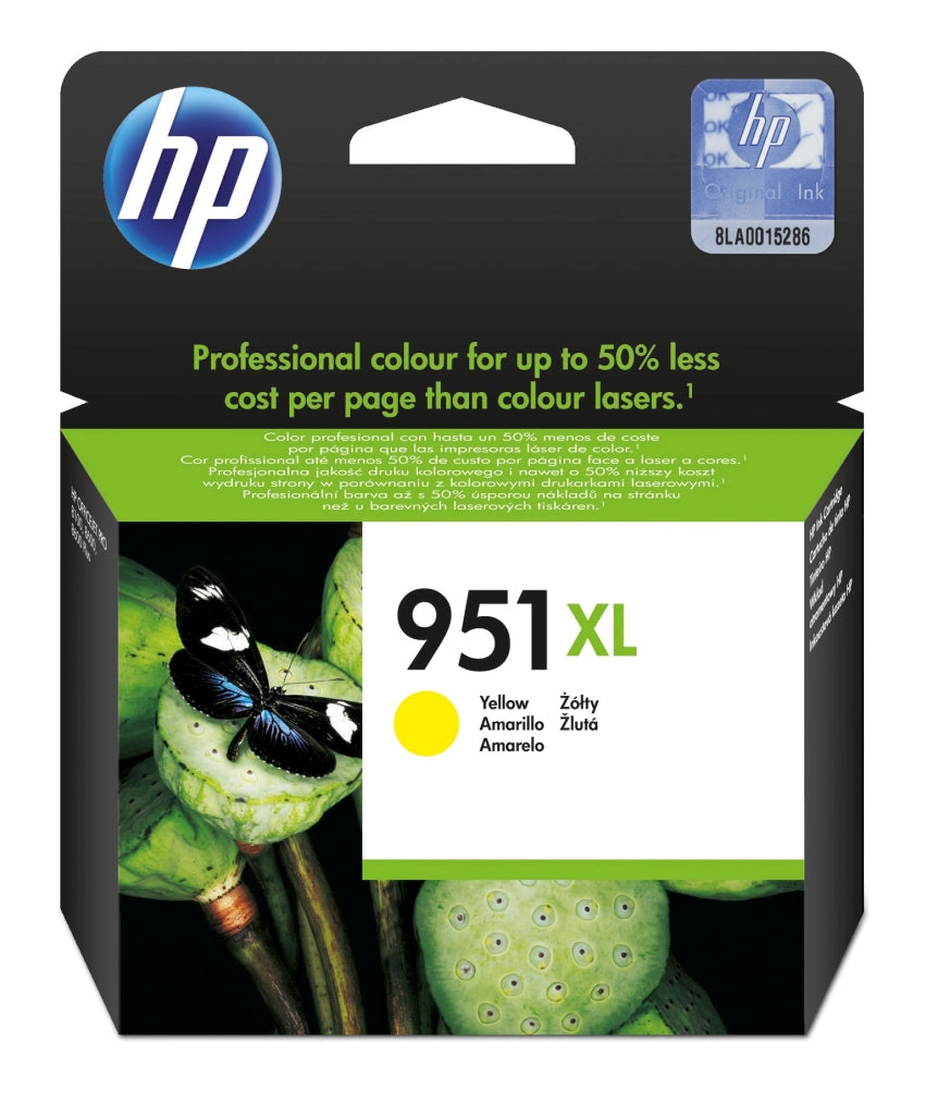 Hp cartuccia originale inchiostro giallo ad alta capacità 951xl - CN048AE